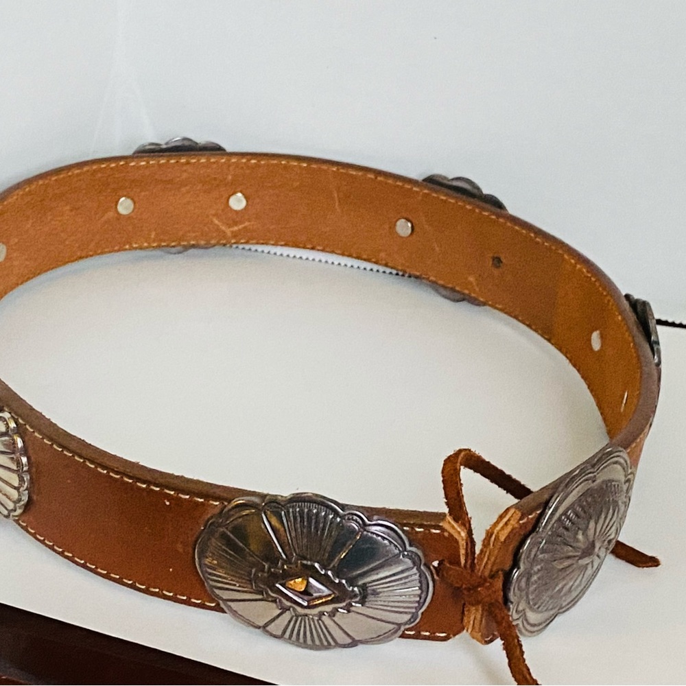 Hatband leather